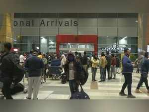 Union Home Secretary held meeting on congestion at Delhi airport