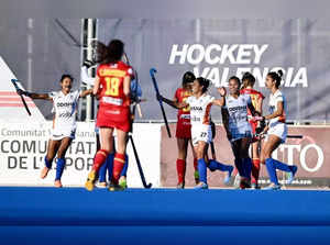 Indian team shows nerves of steel to defeat Spain 1-0 in final of FIH Women's Nations Cup 2022..