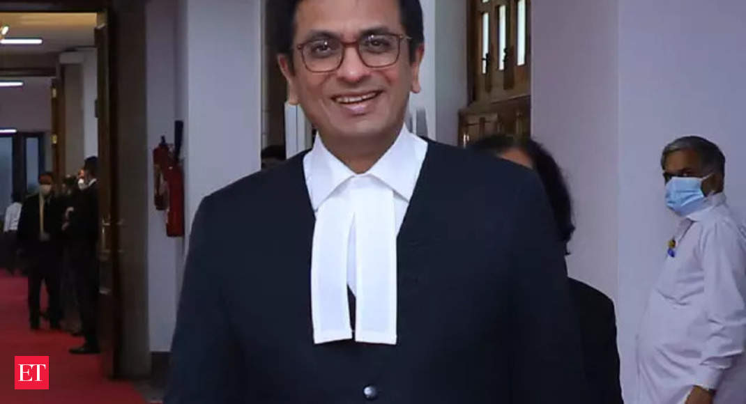 ‘No case is too big or small for Supreme Court’: CJI Chandrachud after Rijiju’s ‘bail pleas’ remark