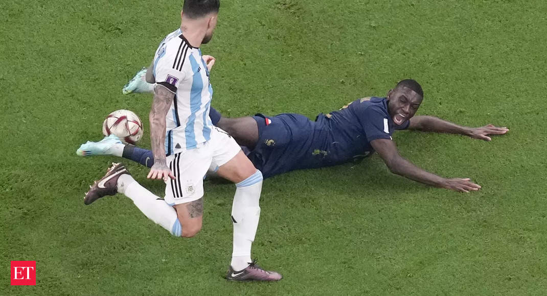 Key moments from the World Cup final between Argentina and France