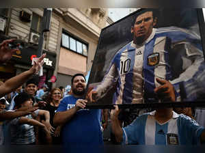 FIFA World Cup Final Qatar 2022 - Fans in Buenos Aires