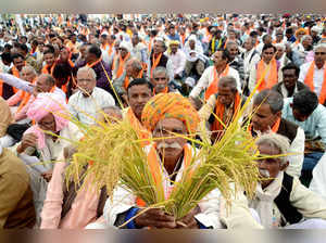 'Kisan Garjana' protest march over farmers' issues in Delhi