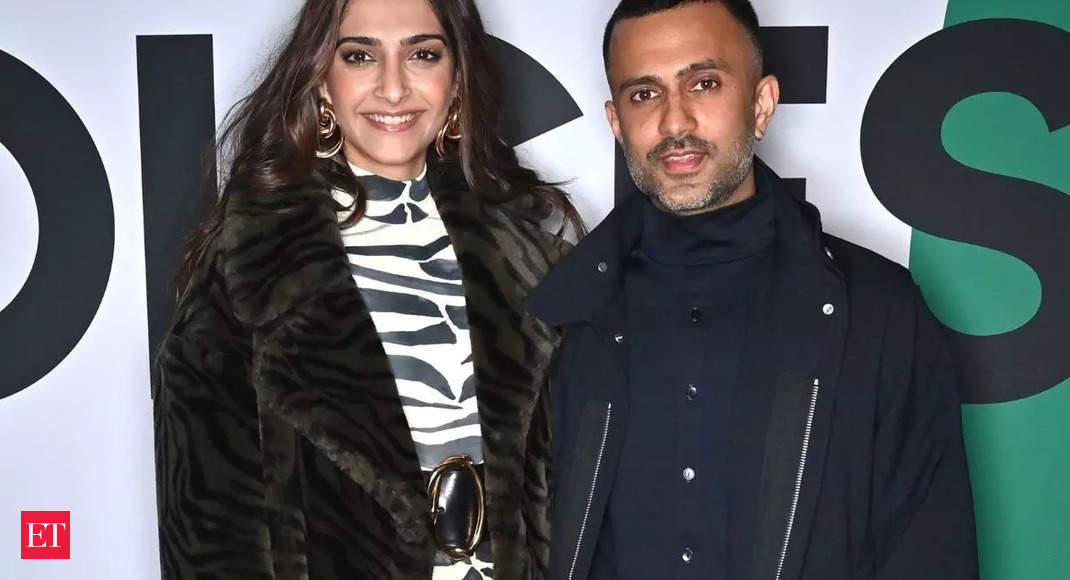 Sonam Kapoor News Sonam Kapoors husband shares picture of her and Kylian Mbappe; Anand in awe of his wife