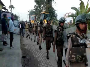 Assam: Major eviction drive starts in Nagaon