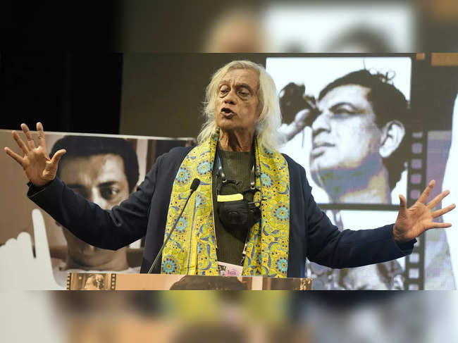 Kolkata: Eminent film director Sudhir Mishra delivers Satyajit Ray Memorial lect...
