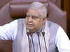 RS Chairperson Dhankar schools MPs, says nation let down by childish behaviour