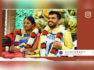 Kerala couple wears Mbappe, Lionel Messi jerseys on wedding day; Pics go viral