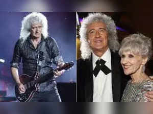 Anita Dobson explains her reaction when husband Brian May suffered heart attack