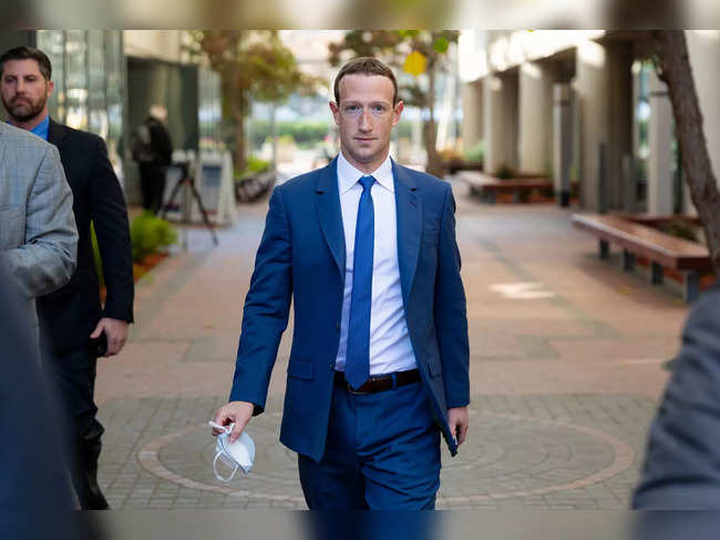 Meta Meta Ceo Mark Zuckerberg Takes Witness Stand In Ftc Case The Economic Times