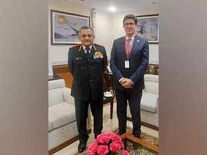 French defence firm CEO calls on CDS Anil Chauhan, discuss mutual defence cooperation