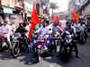 Watch: Maharashtra Ekikaran Samiti workers protest in Kolhapur over border issue with Karnataka