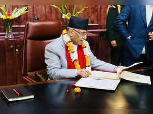 Nepal pm Pushpa Kamal Dahal 'Prachanda'.(photo:Twitter)