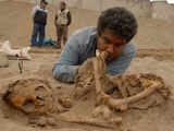 Unearthing 800 year-old remains belonging to the pre-Inca Chimu culture