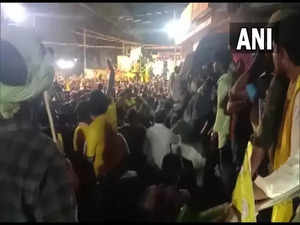 7 TDP workers killed in scuffle during Chandrababu Naidu's rally in Andhra's Nellore