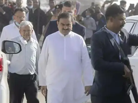 Adani, others attend ritual