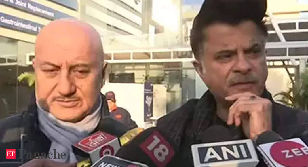 pant: ‘He is in high spirits.’ Anil Kapoor & Anupam Kher meet cricketer Rishabh Pant, say he is ‘doing fine’