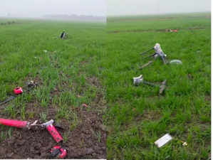 Drone downed by BSF in Amritsar Sector of Punjab on Friday