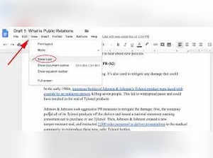 How to create hanging indent in Google Docs. Five steps to follow