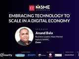ET MSME Talks: Zoom’s Anand Bala on how SMBs are embracing technology to scale in a digital economy