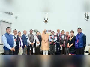 Eastern Nagaland People's Organization met Amit Shah.