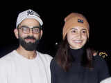 Virat Kohli & Anushka Sharma visit Baba Neem Karoli Ashram in Mathura