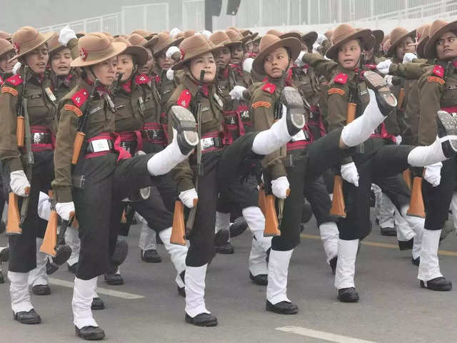 Preparations at Vijay Chowk