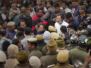 New Delhi: Congress leader Rahul Gandhi during the Bharat Jodo Yatra, in New Del...