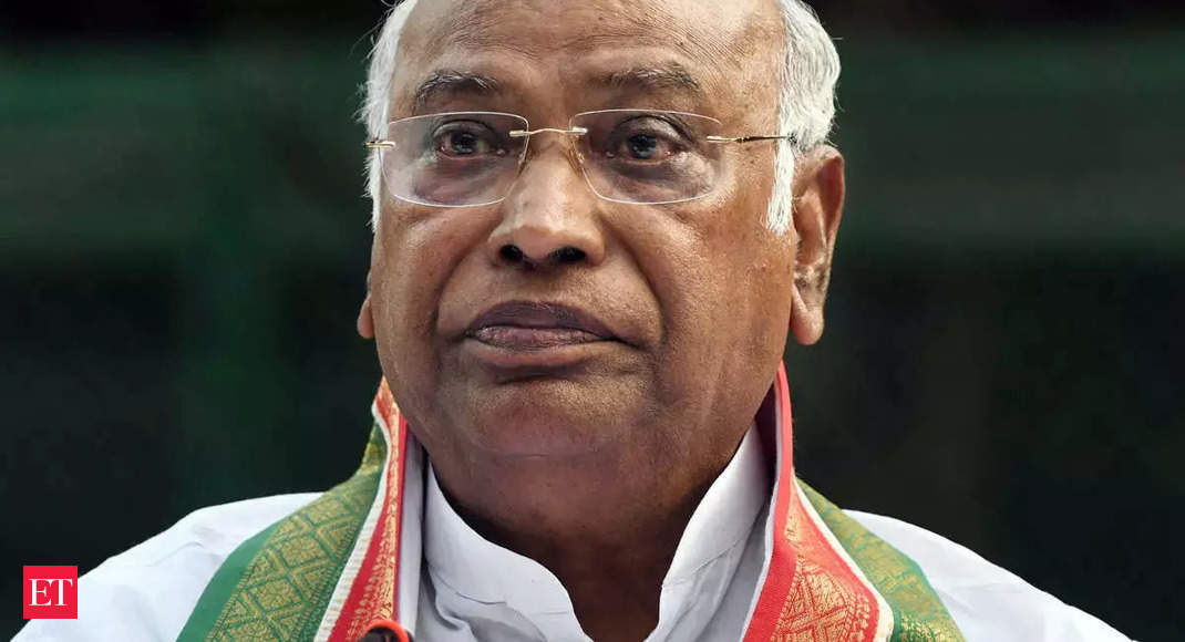Cong chief Kharge trains guns at BJP-led Centre over inflation, unemployment