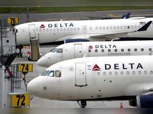 FILE PHOTO: New Delta Airlines Terminal C at LaGuardia Airport is completed in New York