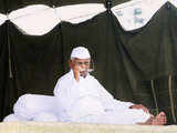 Hazare's protest at Ramlila Maidan