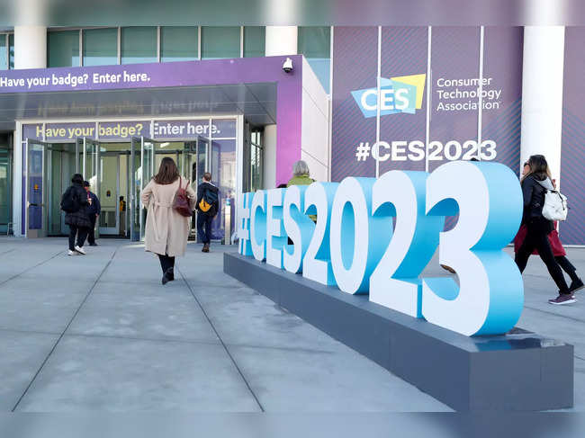 CES 2023, an annual consumer electronics trade show, in Las Vegas