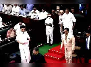 TN Governor walks out of Assembly after acrimonious scenes in House..