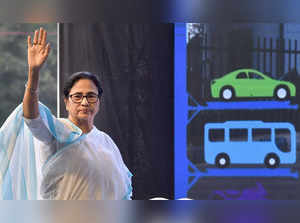 Kolkata: West Bengal Chief Minister Mamata Banerjee at the inauguration of multi...