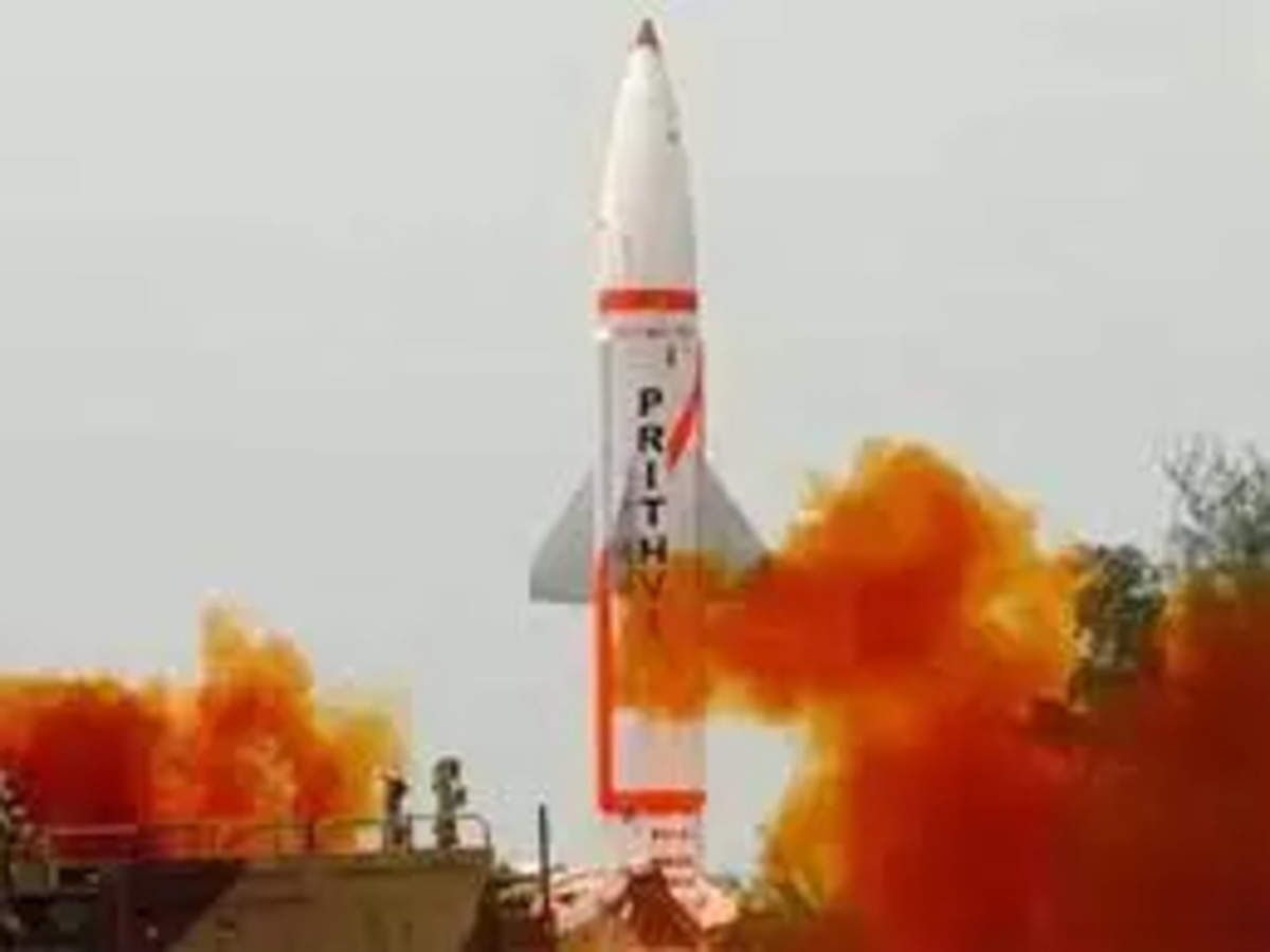 Prithvi-II Missile Test Launch LIVE Updates: India successfully carries out  test launch of Prithvi-II missile - The Economic Times