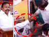 Tamil Nadu: DMK Minister KN Nehru slaps councillor in full public view; video goes viral