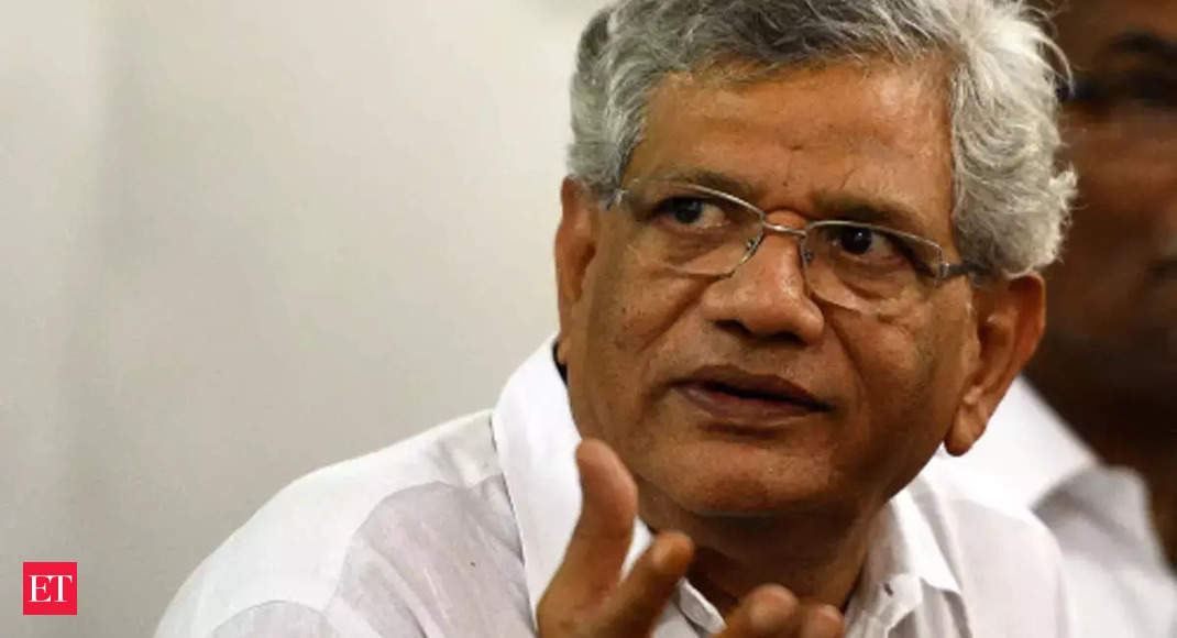 CPI-M plans a coalition with Congress and TIPRA to defeat BJP in coming assembly polls: Sitaram Yechury