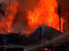 Kolkata: Massive fire breaks out at Jhupri market in Salt Lake; fire tenders rushed to the spot