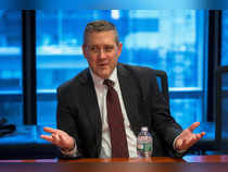 FILE PHOTO: St. Louis Fed President James Bullard speaks about the U.S. economy during an interview in New York