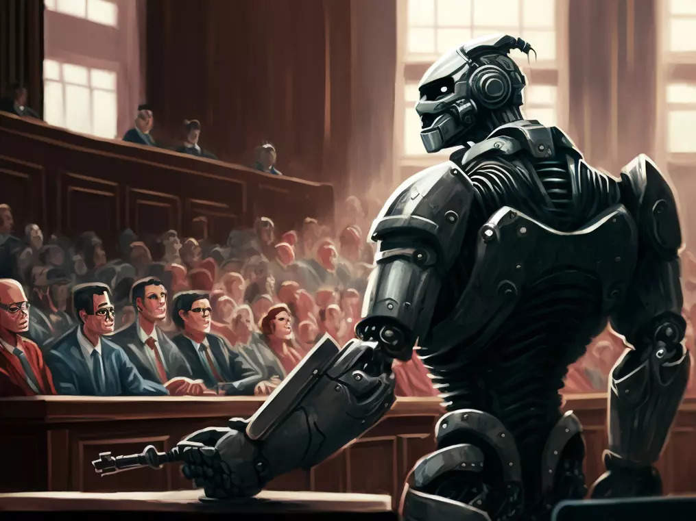 A robot lawyer is set to defend a case in a US court. How did AI come to be so human?
