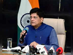 New Delhi: Union Minister for Commerce & Industry, Consumer Affairs, Food & Public Distribution and Textiles, Piyush Goyal addresses a press conference on India Australia ECTA Agreement, in New Delhi on Tuesday, Nov. 22, 2022.  (Photo: PIB/IANS)