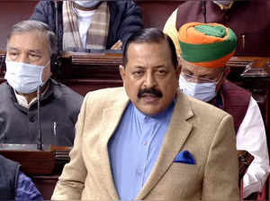 New Delhi: Union Minister Dr. Jitendra Singh speaks in the Rajya Sabha during the ongoing winter session, in New Delhi on Thursday, December 22, 2022. (Photo: Rajya Sabha/IANS)