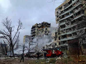 Russian missile strike in Dnipro