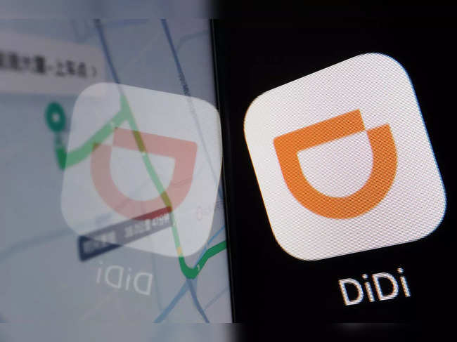 Illustration picture of Chinese ride-hailing giant Didi