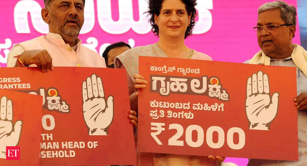 In race to woo women voters in poll-bound Karnataka, Congress announces Griha Lakshmi vs BJP's Grihini Shakti