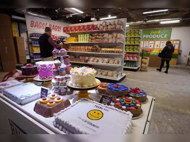 Plastic as art? Entire grocery store created from discards