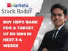 Stock Radar: Buy HDFC Bank for a target of Rs 1680 in next 3-4 weeks, says Ruchit Jain