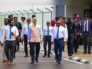**EDS: TO GO WITH STORY, TWITTER IMAGE VIA @abdulla_shahid** Maldives: External ...