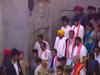 Watch: Telangana CM visits Sri Lakshmi Narasimha Temple along with Kejriwal, Akhilesh Yadav and Bhagwant Mann