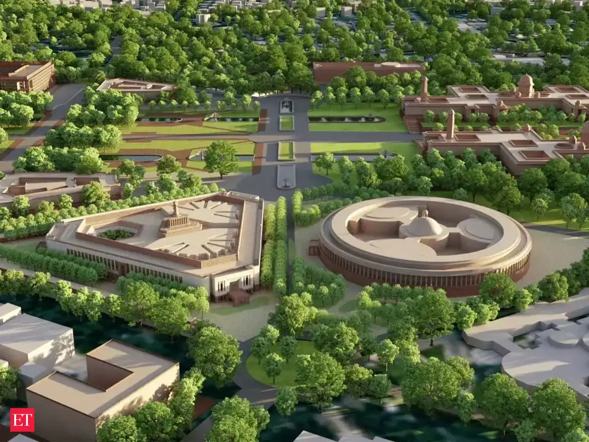 Rajya Sabha hall - India's new Parliament building: A look from inside ...