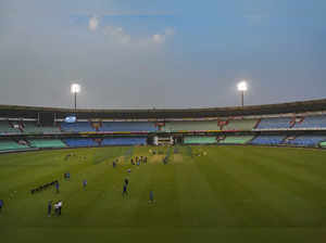 Raipur: Shaheed Veer Narayan Singh International Cricket Stadium where the secon...